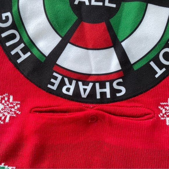 Miss Dazzle Ugly Sweater XS Two Hook and Latch Balls NWT - Picture 14 of 16